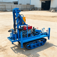 Équipement de forage portable robuste avec mât à montage rapide pour système d'irrigation des terres agricoles