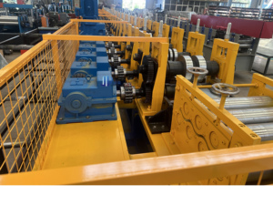 Quang điện khung cuộn hình thành máy strut PV giá panel năng lượng mặt trời hỗ trợ khung dây chuyền sản xuất động cơ PLC lõi động cơ - Product Image 5