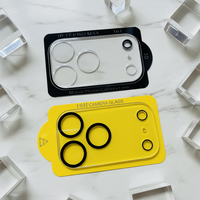 Protecteur d'Objectif de Caméra en Verre Trempé pour iPhone 17 Pro Max, Film de Protection d'Objectif de Caméra pour iPhone 16 Pro Max
