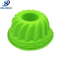 Moule à muffins et à gâteaux en silicone réutilisable de style européen personnalisé pour les outils de pâtisserie de qualité alimentaire et sans BPA