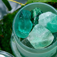 Diffuseur d'arômes en pierre de cristal OEM pour huiles essentielles, bouteilles en verre écologiques longue durée, décoration d'intérieur, parfum et fragrance