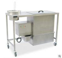 Équipement de restauration pour restaurants, table à paner automatique électrique de type KFC pour poulet