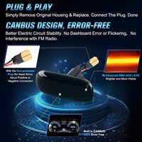 Feux de position latéraux LED dynamiques Clignotants séquentiels 6000k Nouveaux pour Audi A2 2001-2005 A3 8L 1996-2003 A4 B5 1995-2000 A6 4B C5