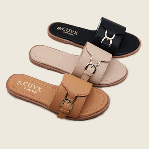 Ciabatte Vintage Romane <span class=keywords><strong>da</strong></span> <span class=keywords><strong>Donna</strong></span> con Punta Tonda, Taglie Grandi, Colore Unico, <span class=keywords><strong>Scarpe</strong></span> <span class=keywords><strong>da</strong></span> <span class=keywords><strong>Spiaggia</strong></span>, Vendita Diretta Internazionale - Product Image 1