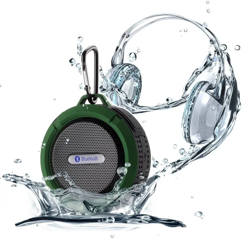 Produk tren 2024 Speaker Bluetooth mobil nirkabel pengeras suara olahraga luar ruangan portabel C6 pengeras suara tahan air