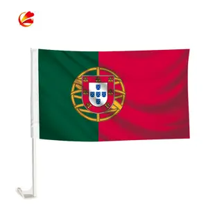 Portugal Wholesale Outdoor All Countries Any Size Logo Digital Polyester Fabrics Custom Printed 3x5 Flags Banner For Sale