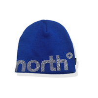 Bonnet de ski d'hiver unisexe en acrylique avec étiquette tissée personnalisée vente en gros Bonnet de ski tricoté côtelé Gorras de haute qualité