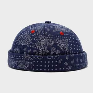 Women's Artistic Retro Paisley Baseball Cap Cashew Flower Brimless Men's Outdoor Street Personalized Docker <b>Hats</b> - Product Image 6