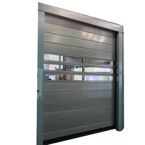 Kasırga dayanıklı yalıtımlı yüksek hızlı otomatik Turbo rulo garaj kapıları - Product Image 6