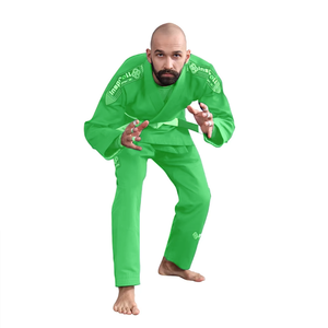 ヘビーデューティーメンズ<span class=keywords><strong>BJJ</strong></span>着550GSMダブルウィーブ強化ステッチ耐久性トレーニングユニフォーム日常練習用 - Product Image 1