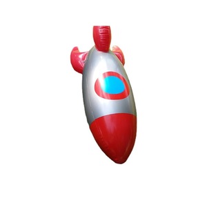 Juguete inflable de cohete de 150 cm de PVC, decoraciones para fiestas infantiles, accesorios de escenario, unisex - Product Image 3
