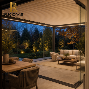 Extensión Arquitectónica para el Hogar con Iluminación LED Integrada y Elegante Marco de Aluminio para Renovación de Casas Modernas - Product Image 2