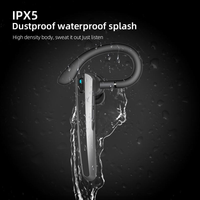 Auriculares Inalámbricos N19 ENC con Cancelación de Ruido, Auriculares Bluetooth con Gancho para la Oreja, Manos Libres para Conductor de Camión, Trabajador, Zoom, Teléfono Celular, Micrófono