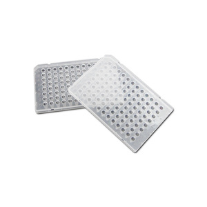 Plaque PCR médicale Yongyue 96 puits 100 µL à bords hauts, fond plat, puits carrés, stérilisable pour ABI - Product Image 4