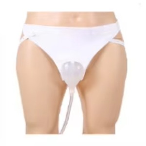 Home and Hospital Use Male Urinal Bag Reusable Silicone Funnel Pee Sick in Bed Portable - Product Image 2