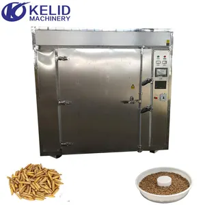 PLC Control Industrial Microwave Cabinet Bsfl BSF Larvae Mealworm Indsect Dryer for Mealworm Indsect BSF