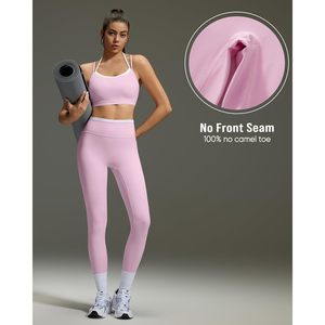 FOXA Leggings de sport taille haute pour femme, pantalon de yoga avec poche, en spandex et polyester - Product Image 5