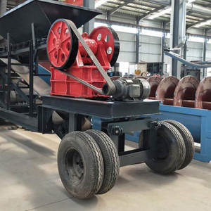 Concasseur à Mâchoires Mobile Portable Mini pour l'Extraction Minière de Sable, Pierre, Roches et Minerai d'Or, avec Moteur Diesel, Prix de Vente - Product Image 6