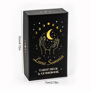 Baraja de <span class=keywords><strong>Tarot</strong></span> Luna Somnia Shores of Moon, 78 Cartas Completas, Sueños Estrellados, Tema Celestial - Product Image 6