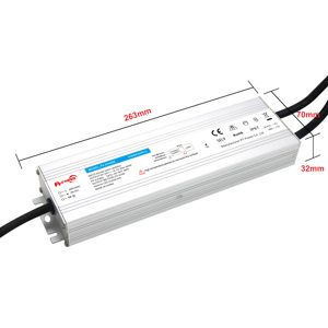 ไดรเวอร์ไฟ LED แถบกันน้ำ IP67 กำลังไฟ 400W ประสิทธิภาพสูง ได้รับการรับรอง CE/CB/RoHS/SAA แรงดันไฟฟ้า 220-240V AC-DC 12V 24V สำหรับไฟ LED - Product Image 5