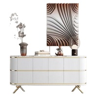 Meuble de rangement multifonctionnel en bois massif de style Wabi-Sabi du milieu du siècle, pour salon ou entrée, modèle nord-américain