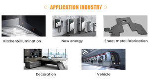 Machine d'ébavurage, de polissage et d'ébavurage de tôles en alliage d'aluminium et d'acier inoxydable pour le retrait de bavures de <span class=keywords><strong>plaque</strong></span> métallique - Product Image 6