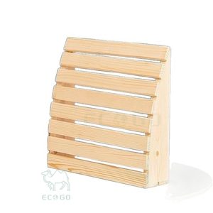 Banc <span class=keywords><strong>de</strong></span> sauna en bois <span class=keywords><strong>de</strong></span> pin naturel <span class=keywords><strong>de</strong></span> qualité supérieure avec dossier et support lombaire pour spa à domicile, hammam et relaxation – Mobilier <span class=keywords><strong>de</strong></span> <span class=keywords><strong>salle</strong></span> <span class=keywords><strong>de</strong></span> <span class=keywords><strong>bain</strong></span> - Product Image 5