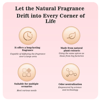Diffuseur de roseaux de luxe MULAN, écologique, sécurité professionnelle, parfum riche de rose, longue durée, utilisation domestique, élégance haut de gamme