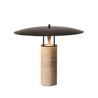 Nordique simple post-moderne lumière luxe marbre lampe de table haute qualité salon verre design chambre lampe de chevet
