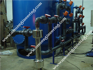 Système adoucisseur d'eau industriel USSU avec réservoir sous pression, capacité de filtration 10m³/heure, garantie 2 ans, fabrication turque - Product Image 6