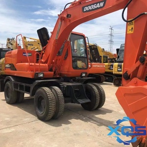 รถขุดล้อยาง DOOSAN รุ่น DH150W-7/DX150W-7 พร้อมเครื่องยนต์ Doosan กระบอกไฮดรอลิก Eaton และเกียร์บ็อกซ์ PLC แบริ่งปั๊ม - Product Image 4