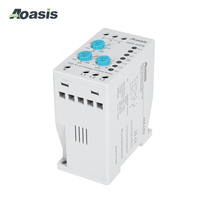 Relais de protection de tension réglable AGK-04FN, protection contre les défaillances de phase et la séquence de phase (3*380V avec fil neutre)