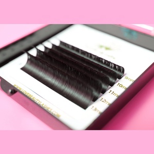 Logo privé Blooming Lash <span class=keywords><strong>Beauty</strong></span> Supplies Volume Lash Trays Matt Natural Black Easy Fanning Volume Extensions de <span class=keywords><strong>cils</strong></span> Faux <span class=keywords><strong>Cils</strong></span> - Product Image 6