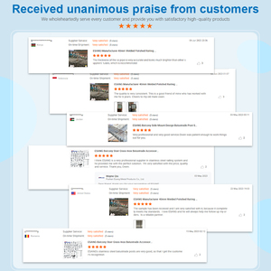 Esang Wall Mount SS lan can chân đế 304 316 thép không gỉ cầu thang lan can chân đế - Product Image 6