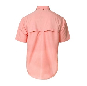 Fisherman's Sun Protection Doble bolsillo Abertura en la espalda Manga corta Uniforme de trabajo informal <span class=keywords><strong>Camisa</strong></span> de pesca para hombres - Product Image 2