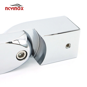 In Stock Glass Connector Glass Wall Clamps Bathroom Fitting Tube Support Connector bar <strong>Bracket</strong>