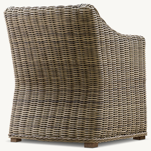 Ensemble de salle à manger d'extérieur en rotin tressé imperméable pour 6 personnes, meubles de patio en rotin PE, ensemble de jardin - Product Image 6