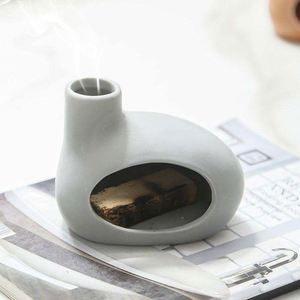 Quemador de Incienso de Cerámica Árabe Moderno para Decoración del Hogar, Soporte de Madera Caliente para Varillas de Palo Santo y Aromaterapia - Product Image 5