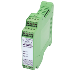 Hub industriel RS485 à 4 ports, convertisseur d'isolation optocoupleur RS232 1 voie vers RS485 4 voies, montage sur rail DIN W733 - Product Image 2