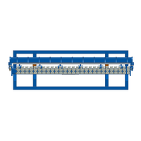 Système automatique de pliage de grillage métallique avec contrôle par écran tactile PLC pour la fabrication de cages d'élevage et de clôtures pour animaux
