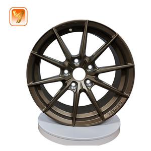 350z アルミ合金製 マルチスポーク ブラック仕上げ 5x120 アフターマーケット鋳造ホイール - Product Image 1