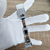Boîtier de montre de plongée en acier inoxydable 316l de haute précision de 40 mm, étanche, mouvement 8215, bracelet et boîtier de montre modifiés