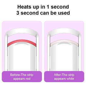 Rizador de Pestañas Eléctrico Portátil con Logotipo Personalizado, Herramienta de Maquillaje de Larga Duración - Product Image 5