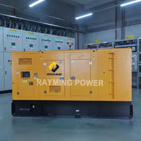 Generador Diésel de Precio Económico de Fabricante Chino, Tipo Silencioso con ATS de Marco Abierto, 50Hz, 200kva-500kva, Alternador 100% Cobre