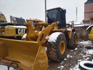 Cargadoras de ruedas usadas tan grandes CAT 966H Alta condición y precio barato de Japón Buena maquinaria usada CAT 966H 23Ton Buen precio - Product Image 4