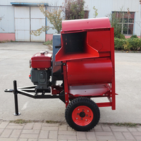 Batteuse à céréales multifonctionnelle Batteuse à blé et riz Avoine Orge Sorgho Millet Décortiqueur
