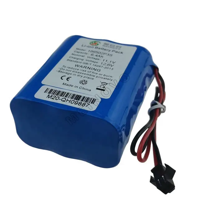 Marke zelle konfiguration 6400mAh li-ion 11,1 v 3s2p