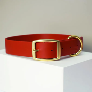 Custom ized Pvc wasserdichtes Hundes chn allen halsband Leicht zu reinigen Verstellbares Haustier halsband Blei Hunde halskette für Haustier draußen - Product Image 3