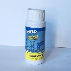 Poudre de nettoyage de vidange de tuyau de toilette à effet élevé pour huile, graisse de cheveux produits chimiques ménagers agent de dragage de tuyau à mousse rapide - Product Image 3