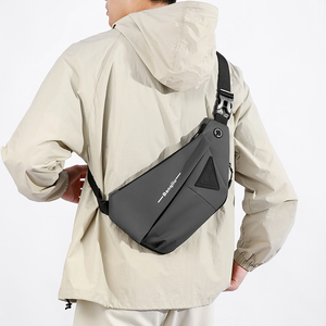 Borsa a Tracolla Unisex Impermeabile Antifurto di Tendenza, Borsa a Spalla Semplice in Nylon con Chiusura Magnetica e Cerniere - Product Image 2